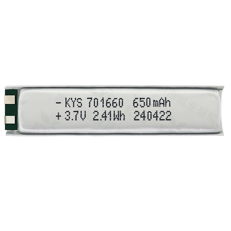 Batterie lithium polymère 3,7V 600mAh