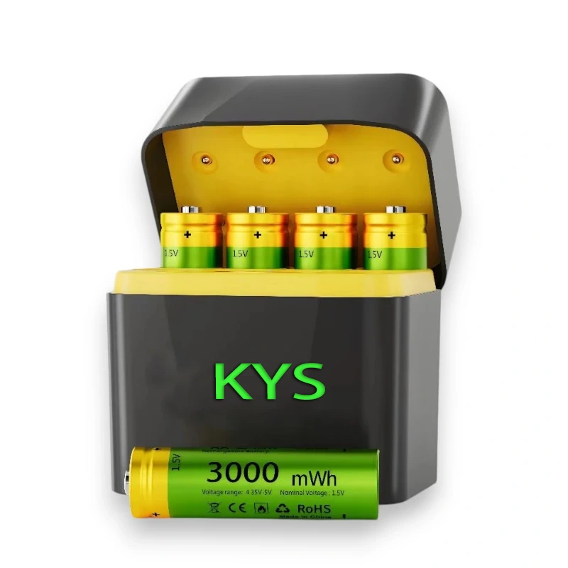 Batterie lithium AA rechargeable 1,5V
