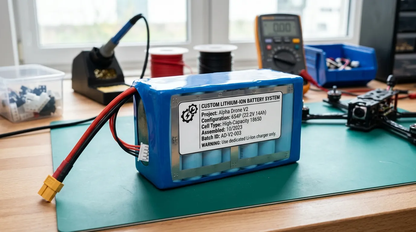 Solutions personnalisées de batteries lithium