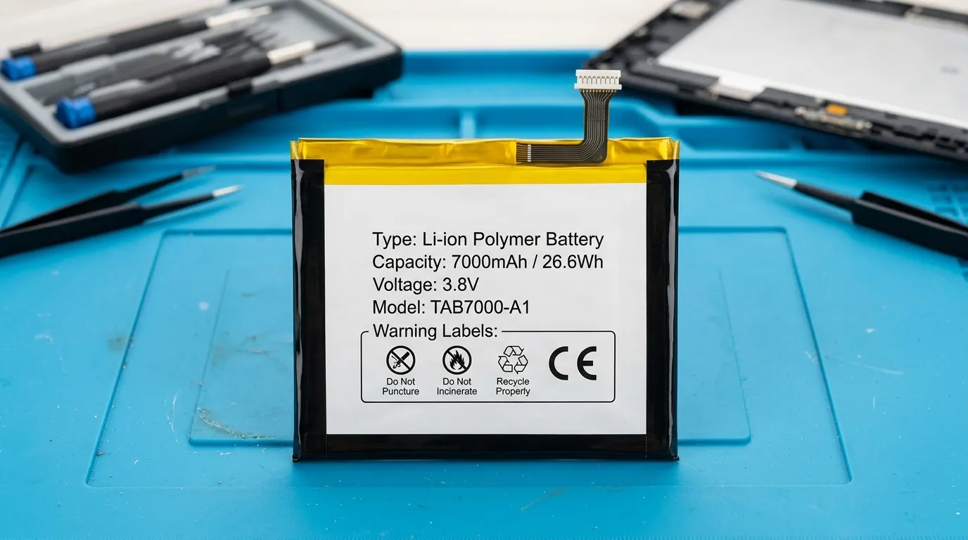 Batterie LiPo pour tablette PC