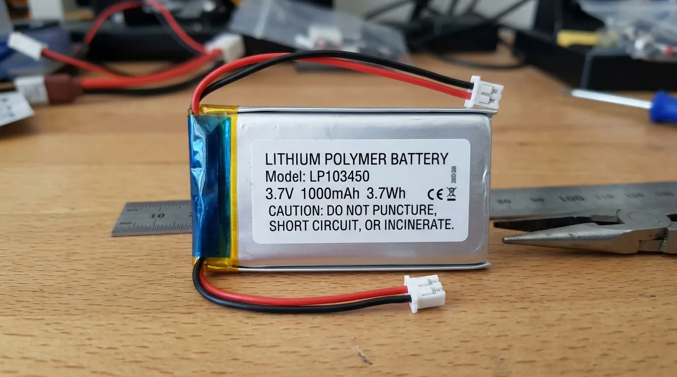 Batterie lithium polymère 3,7V