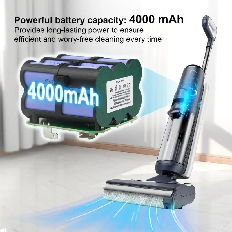 Pack batterie lithium personnalisé de 4000mAh pour aspirateur Shark