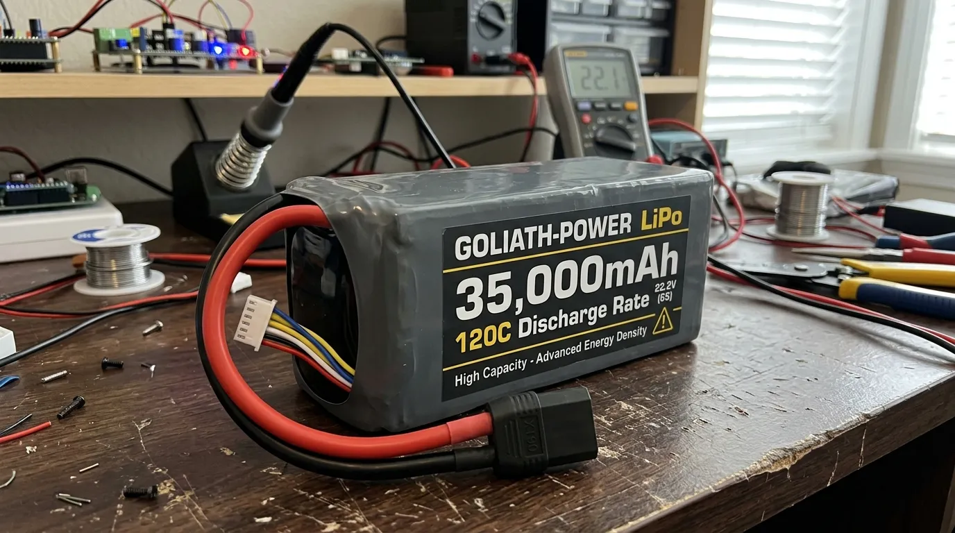 Batterie LiPo à haute capacité