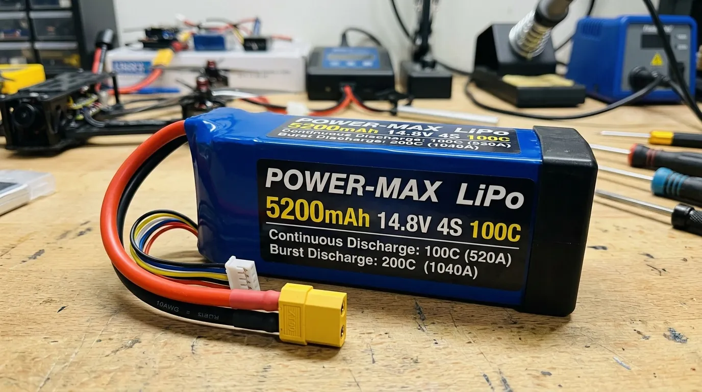 Batterie LiPo à haute décharge