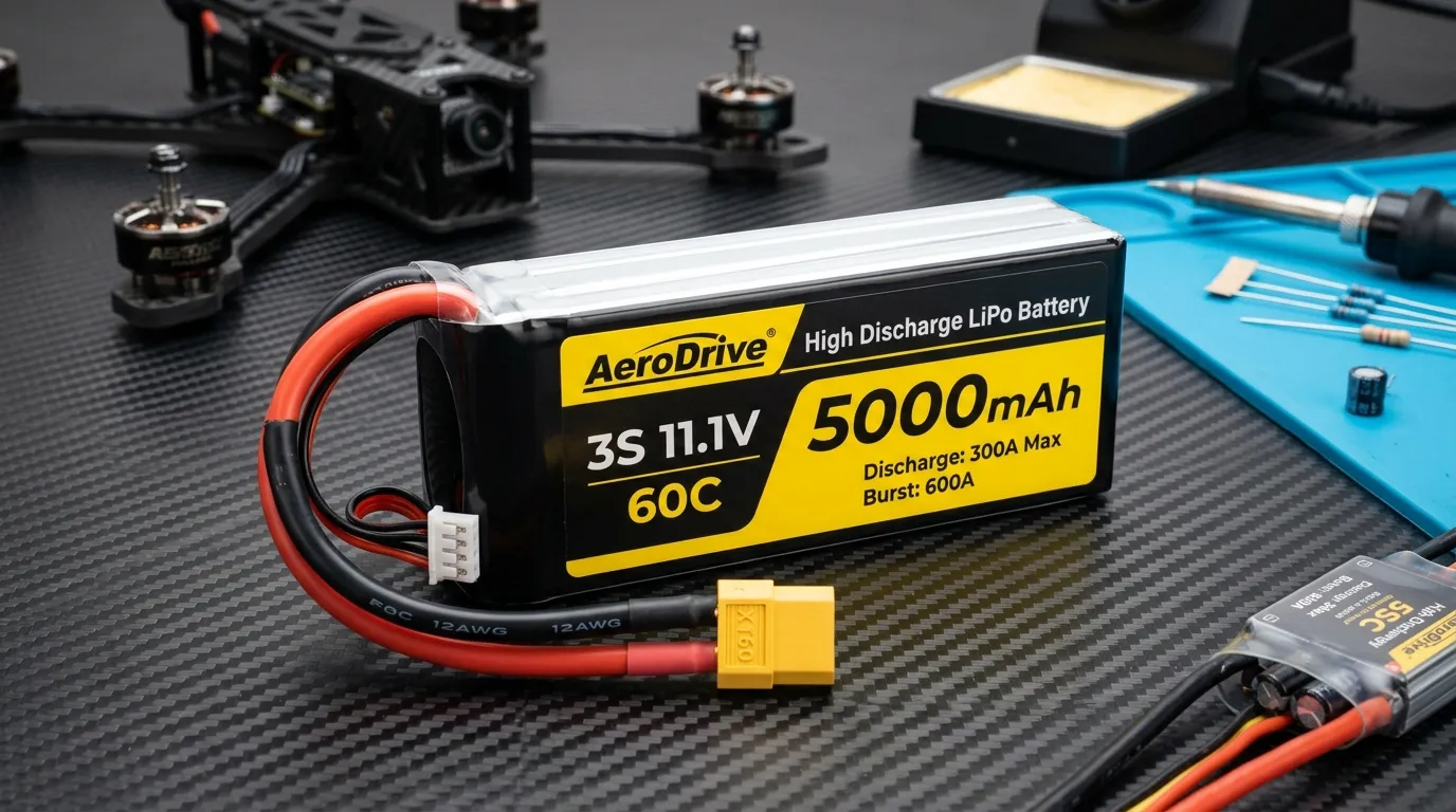 Batterie LiPo pour drone