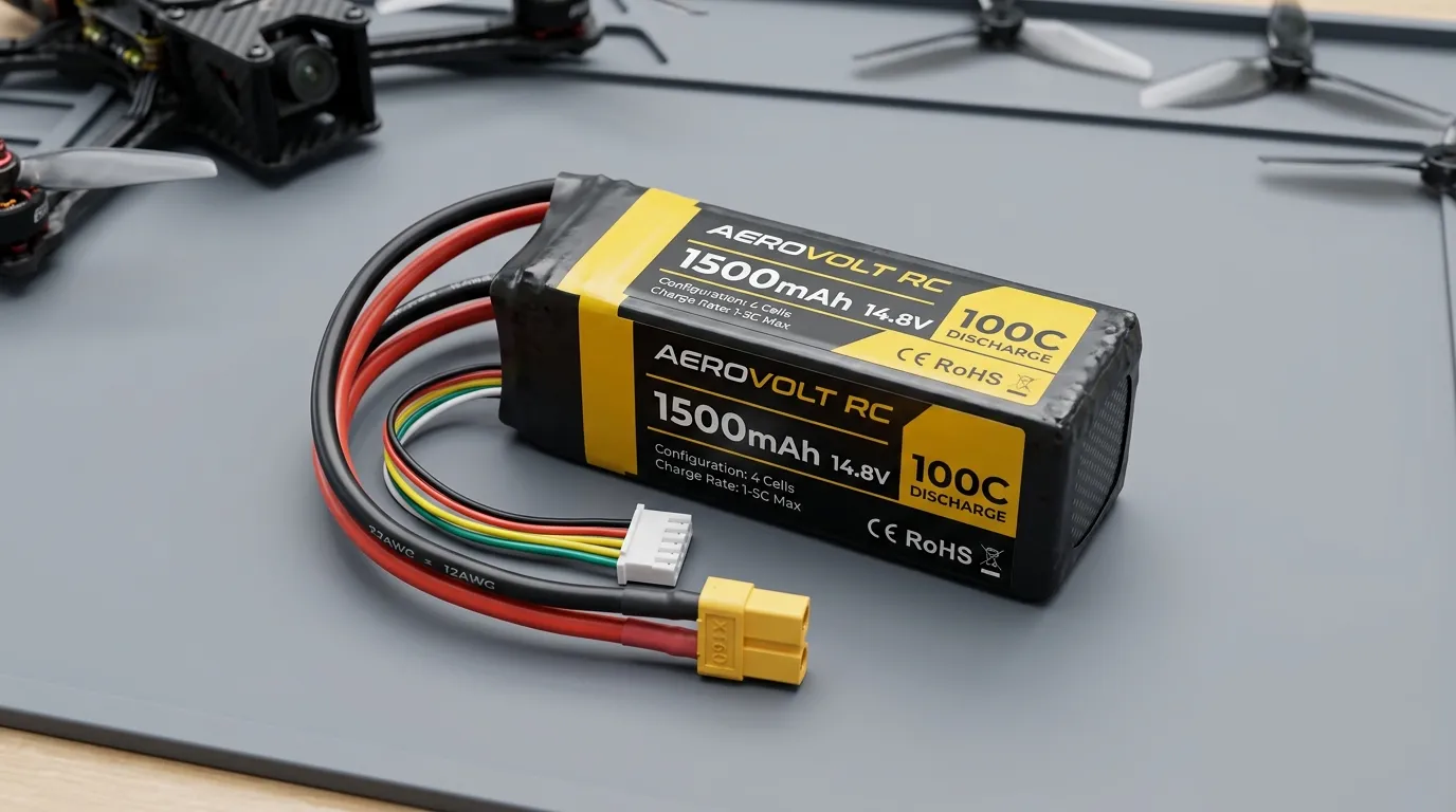Batterie LiPo pour la robotique