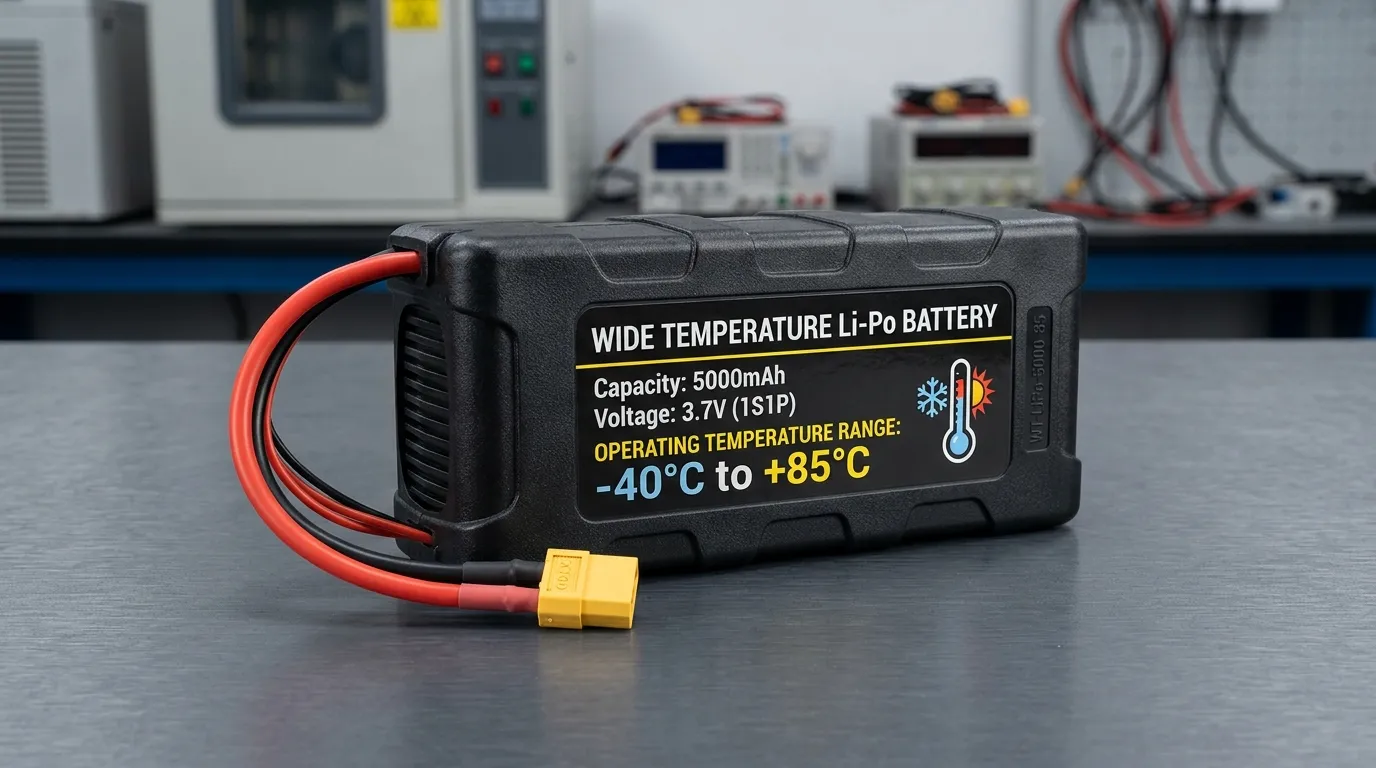Batterie lithium polymère à haute température