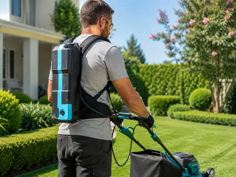 Batterie lithium-ion OEM pour équipements d’aménagement paysager