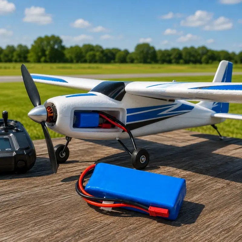 Pack batterie LiPo 7,4V personnalisé avec connecteur