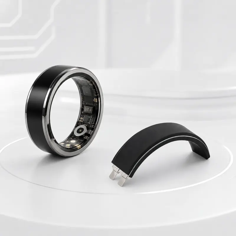 Batterie lithium ultra-fine pliable pour anneaux intelligents, capteurs et appareils IoT compacts