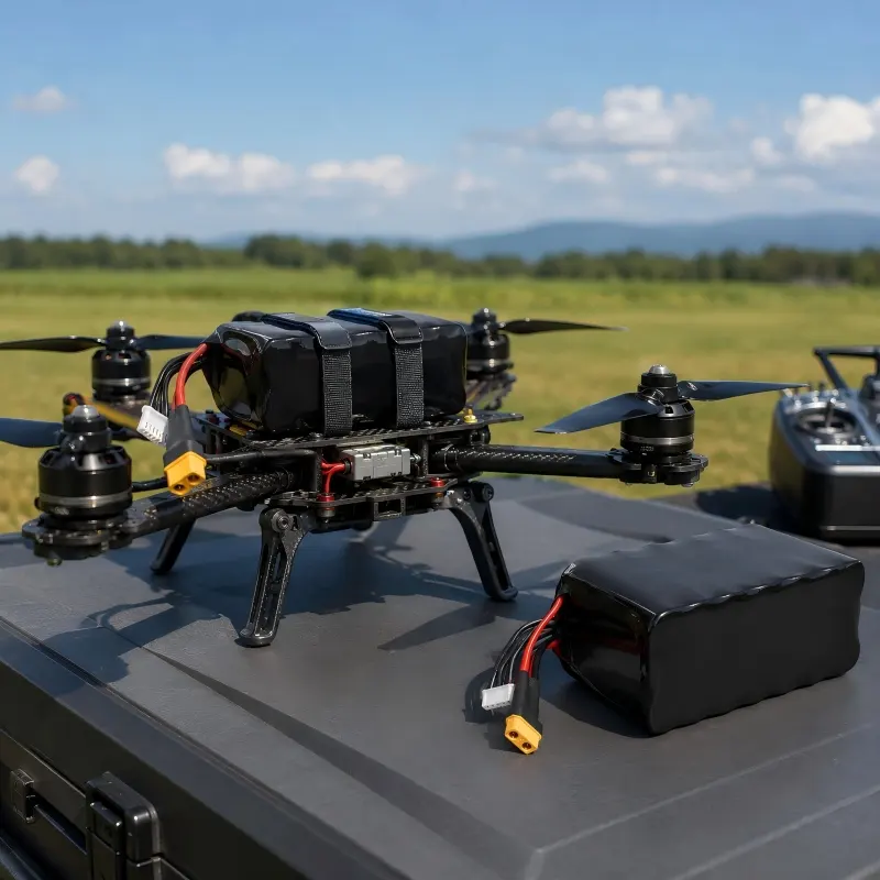 Batterie UAV lithium-ion de 15000 mAh conçue pour une durée de vol prolongée