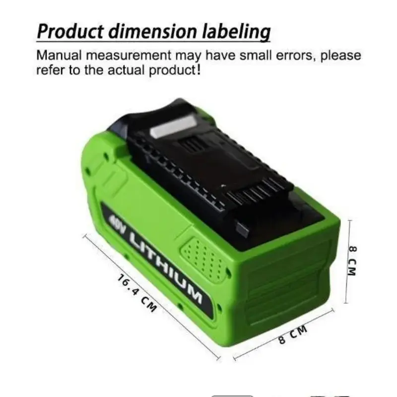 Pile rechargeable 40V pour tondeuses à gazon sans fil