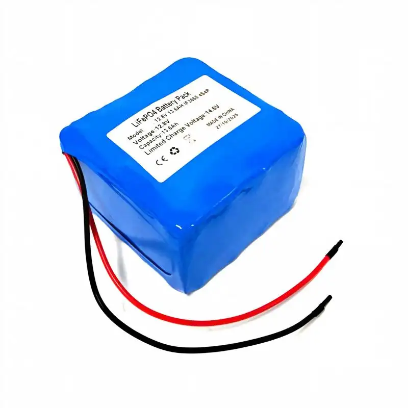 Pack batterie LiFePO4 12,8V 6Ah pour système d’éclairage public solaire