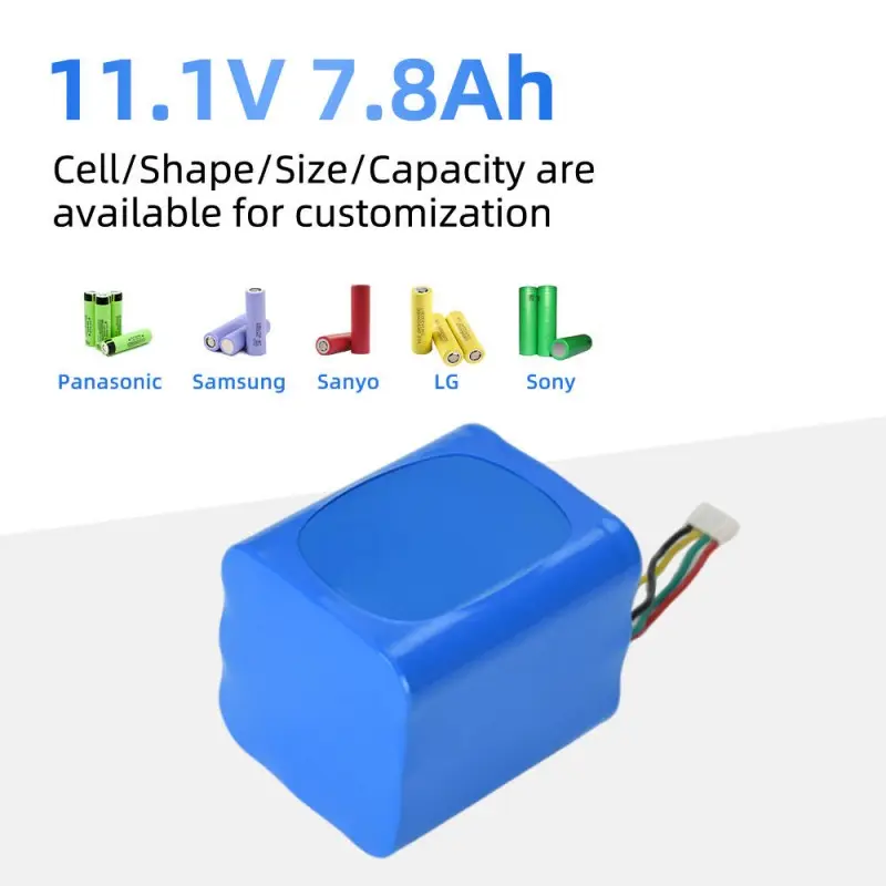 12V 7800mAh 3S3P 18650 batterie lithium-ion pour feux de circulation