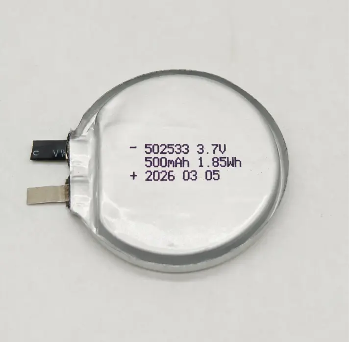 Batterie rechargeable pour capteurs IoT